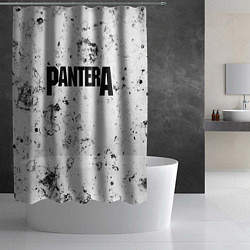 Шторка для душа Pantera dirty ice, цвет: 3D-принт — фото 2