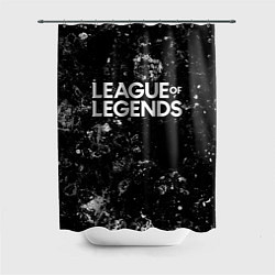Шторка для душа League of Legends black ice, цвет: 3D-принт