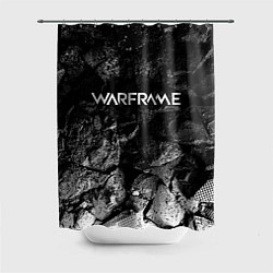 Шторка для душа Warframe black graphite, цвет: 3D-принт