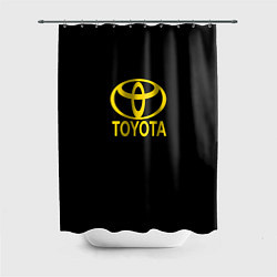 Шторка для душа Toyota yellow, цвет: 3D-принт