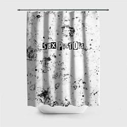Шторка для душа Sex Pistols dirty ice, цвет: 3D-принт