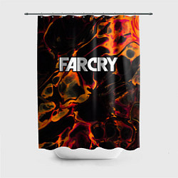 Шторка для ванной Far Cry red bloody lava