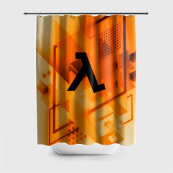 Шторка для душа Half life rusty steel, цвет: 3D-принт