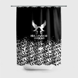 Шторка для душа Hollywood Undead band, цвет: 3D-принт