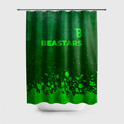Шторка для душа Beastars - green gradient посередине, цвет: 3D-принт