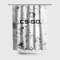 Шторка для душа Counter Strike dirty ice, цвет: 3D-принт
