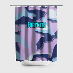 Шторка для душа Fortnite camo steel, цвет: 3D-принт