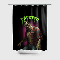 Шторка для душа Dadster - zombie - на хэллоуин, цвет: 3D-принт