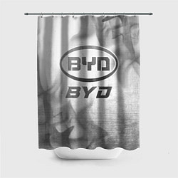 Шторка для душа BYD - white gradient, цвет: 3D-принт