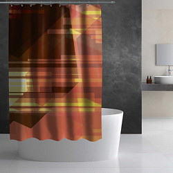 Шторка для душа Оттенки заката, цвет: 3D-принт — фото 2