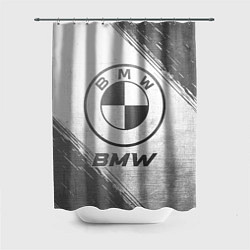 Шторка для душа BMW - white gradient, цвет: 3D-принт