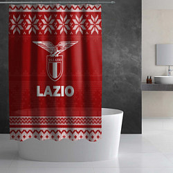 Шторка для душа Новогодний Lazio, цвет: 3D-принт — фото 2