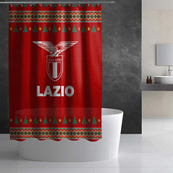 Шторка для душа Lazio new year, цвет: 3D-принт — фото 2
