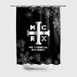 Шторка для душа Снежный My Chemical Romance, цвет: 3D-принт