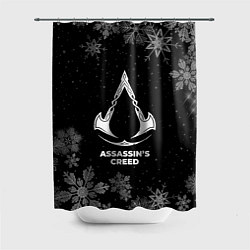 Шторка для душа Снежный Assassins Creed, цвет: 3D-принт