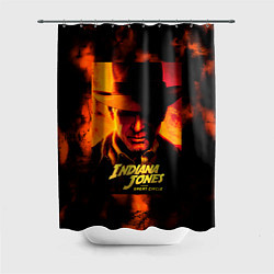 Шторка для душа Indiana Jones and the Great Circle, цвет: 3D-принт