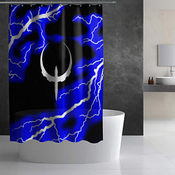 Шторка для душа Quake молнии шторм, цвет: 3D-принт — фото 2
