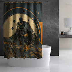 Шторка для душа Бэтмен крадется, цвет: 3D-принт — фото 2