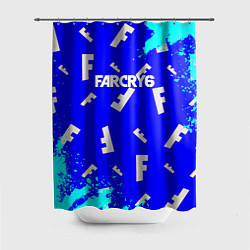 Шторка для душа Farcry 6 pattern, цвет: 3D-принт