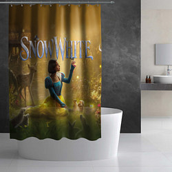 Шторка для душа Белоснежка, цвет: 3D-принт — фото 2