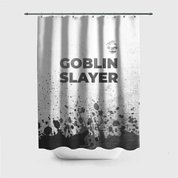 Шторка для душа Goblin Slayer - white gradient посередине, цвет: 3D-принт