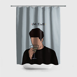 Шторка для душа Ross - im fine, цвет: 3D-принт