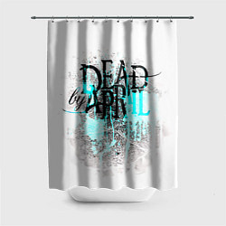 Шторка для душа Dead by april краски, цвет: 3D-принт