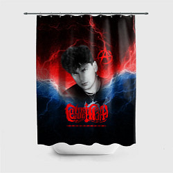 Шторка для душа Сектор газа Юрий Хой, цвет: 3D-принт