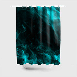 Шторка для душа Neon smoke, цвет: 3D-принт