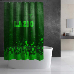 Шторка для душа Lazio - green gradient посередине, цвет: 3D-принт — фото 2