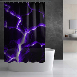 Шторка для душа The rift, цвет: 3D-принт — фото 2