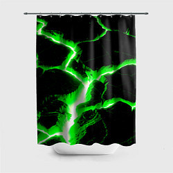 Шторка для душа Разлом, цвет: 3D-принт