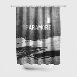 Шторка для душа Paramore - grey gradient посередине, цвет: 3D-принт