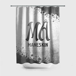 Шторка для душа Maneskin - white gradient, цвет: 3D-принт