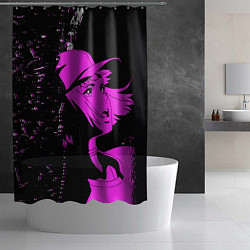 Шторка для душа Лазарь: Элейна, цвет: 3D-принт — фото 2