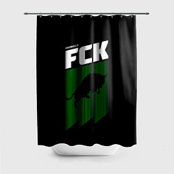 Шторка для душа FC Krasnodar, цвет: 3D-принт