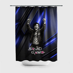Шторка для душа Победа игрока 456 Игра в кальмара, цвет: 3D-принт