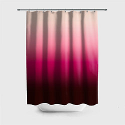 Шторка для душа Градиент transcendent pink омбре, цвет: 3D-принт