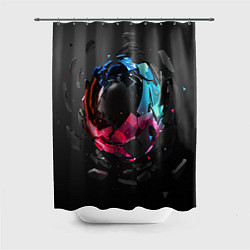 Шторка для душа Abstract graphics, цвет: 3D-принт