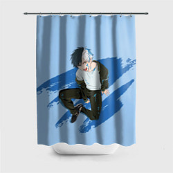 Шторка для душа Харука Сакура - Ветролом, цвет: 3D-принт