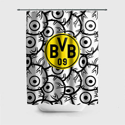 Шторка для душа Borussia глаза текстура, цвет: 3D-принт