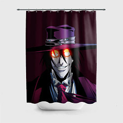 Шторка для душа Hellsing - Алукард, цвет: 3D-принт