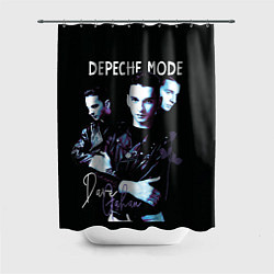 Шторка для душа Dave Gahan Depeche Mode rose, цвет: 3D-принт