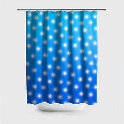Шторка для душа Снег снежок пушок, цвет: 3D-принт