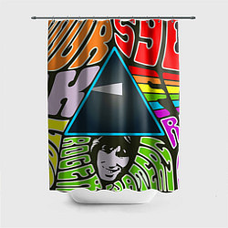 Шторка для душа Pink Floyd, цвет: 3D-принт