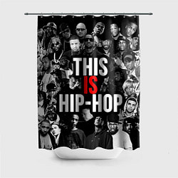 Шторка для душа This is hip-hop, цвет: 3D-принт