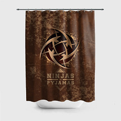 Шторка для душа Ninjas In Pyjamas, цвет: 3D-принт