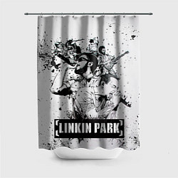 Шторка для душа Linkin Park, цвет: 3D-принт