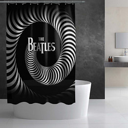 Шторка для душа The Beatles: Stereo Type, цвет: 3D-принт — фото 2