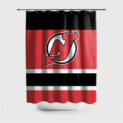 Шторка для душа New Jersey Devils, цвет: 3D-принт